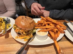   at Cafe Flora in Seattle