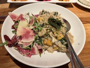   at Cafe Flora in Seattle