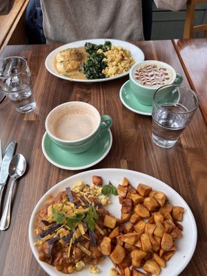   at Cafe Flora in Seattle