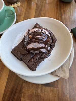   at Cafe Flora in Seattle