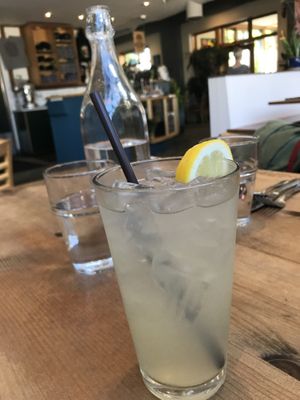 Rosemary lemonade at Cafe Flora in Seattle
