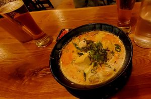 Pho curry tofu EXCELLENT at Rou Vegan in Berlin