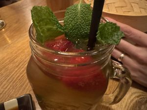 lemonade  at Rou Vegan in Berlin