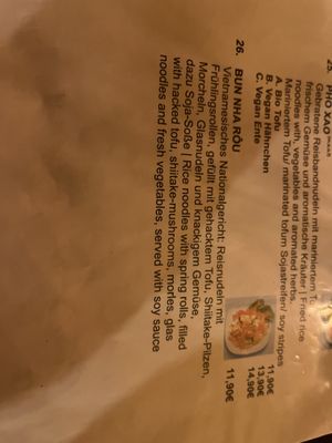   at Rou Vegan in Berlin