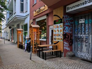 Outside of Rou Vegan at Rou Vegan in Berlin