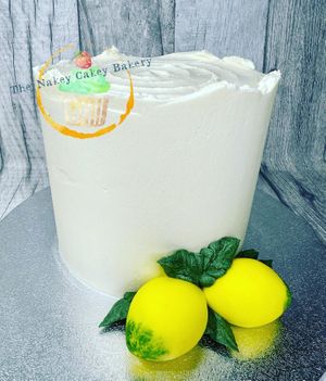 Simple celebration cakes starting from £50 at The Nakey Cakey Bakery in Castletown