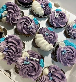 Cupcakes available to orders at The Nakey Cakey Bakery in Castletown