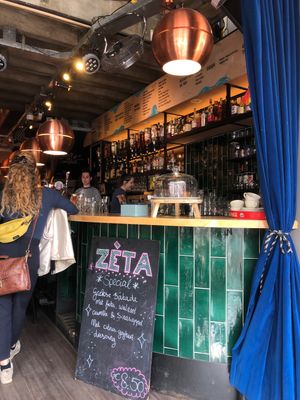 Bar  at Zeta in The Hague