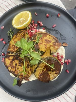 Summer special - eggplant   at Zeta in The Hague