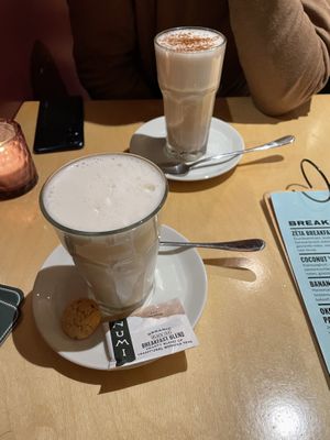 Chai and London fog   at Zeta in The Hague