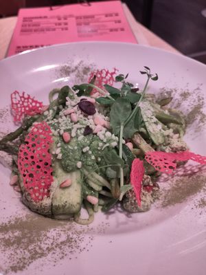 Helaas te flauw naar mijn smaak en niet heel warm geserveerd at Zeta in The Hague