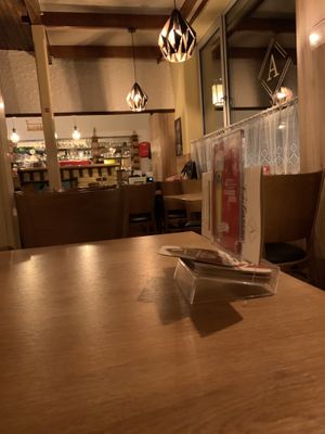 Nice restaurant at La Taverna in Amstetten