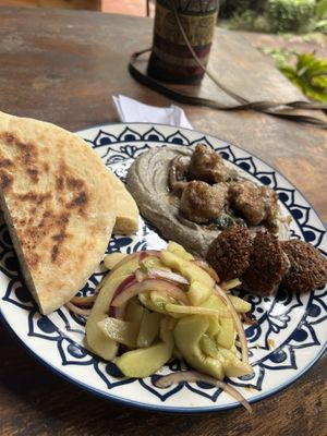 Baba ganoush  at Bustavo Food Bus in Ometepe