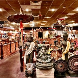 Amazing decor at Thai Thani in Orlando