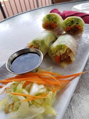 Avocado rolls were yummy at Thai Thani in Orlando