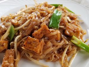 Phad Thai minus egg at Thai Thani in Orlando