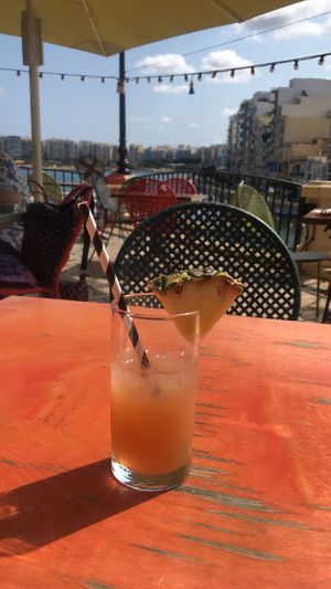   at Cafe Cuba in St Julians