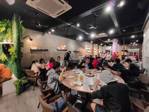 restaurant interior at Xiang Ji 香積素食 in Johor Bahru