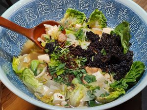 big bowl noodle at Xiang Ji 香積素食 in Johor Bahru