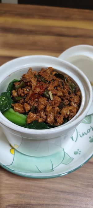 Braise rice at Xiang Ji 香積素食 in Johor Bahru