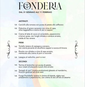   at Fonderia in Florence
