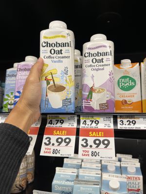 Oat creamer  at Buehler's in Ashland