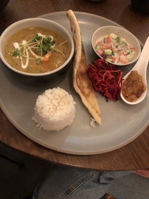 Dal w spicy mango chutney at Nooba in Winterthur