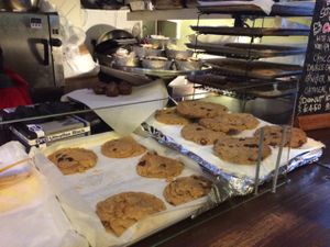 vegan cookies! at Cookies and Scream - Camden Lock Market in North West London