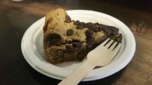 Peanut butter choc chip pie at Cookies and Scream - Camden Lock Market in North West London