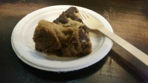 Peanut butter and chocolate chip pie at Cookies and Scream - Camden Lock Market in North West London