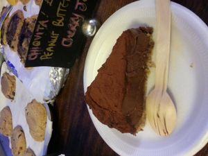 Choc orange cake-delicious! ♥ at Cookies and Scream - Camden Lock Market in North West London