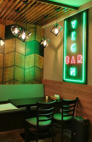 Innen at Vegan Bar in Schwerin