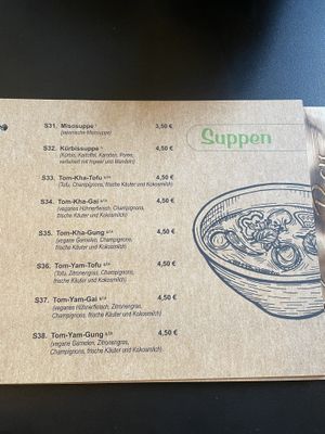 Menu 1 at Vegan Bar in Schwerin