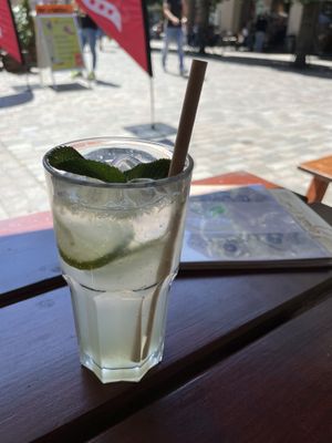 Homemade lemonade - Vegan Bar, Schwerin, Germany  at Vegan Bar in Schwerin