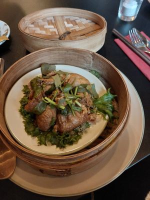 Tofu Taschen at Vegan Bar in Schwerin