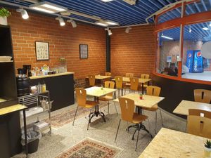 Inside at Plant Vegetarian Food And Cafe in Tampere