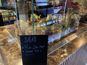 fresh sandwichs/salats, deserts to go  at Nina‘s Deli in Dreieich