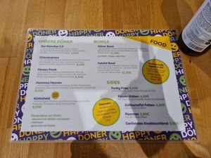 Speisen at Happy Döner in Mainz