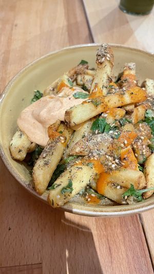 Pommes   at Happy Döner in Mainz