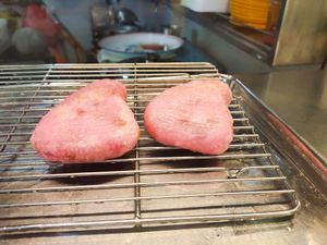 Rice kueh at Vegetarian 85 in Central Singapore