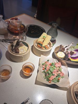  Various veg, tofu, and mock meats   at Yi Ye Yi Shijie - 一叶一世界 in Shenzhen