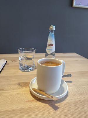 Heiße Schokolade mit Sojamilch  at Sankt Annas - Augustenstraße  in Munich