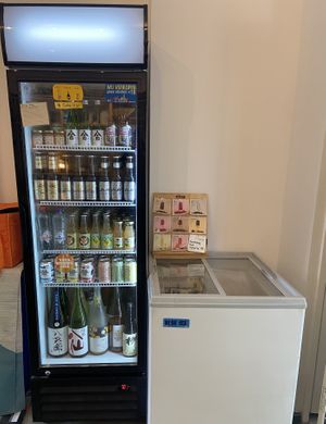 Drinks and vegan ice-cream  at Shokudo in Utrecht