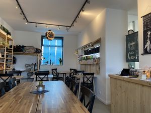 Inside seatings  at Shokudo in Utrecht