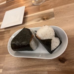 Miso onigiri   at Shokudo in Utrecht