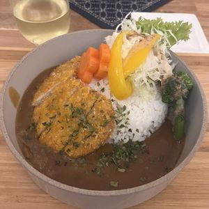 Katsu curry vegan  at Shokudo in Utrecht