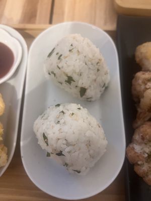 Onigiri  at Shokudo in Utrecht