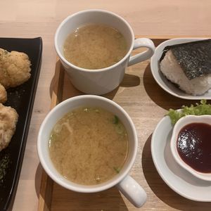 Miso soup   at Shokudo in Utrecht