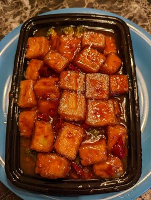General Tso's Tofu at Sushi Asia Gourmet in Akron