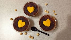 Pumpkin and cacao mousse. at Vitu Kitchen - кухня ВИТУ in Plovdiv